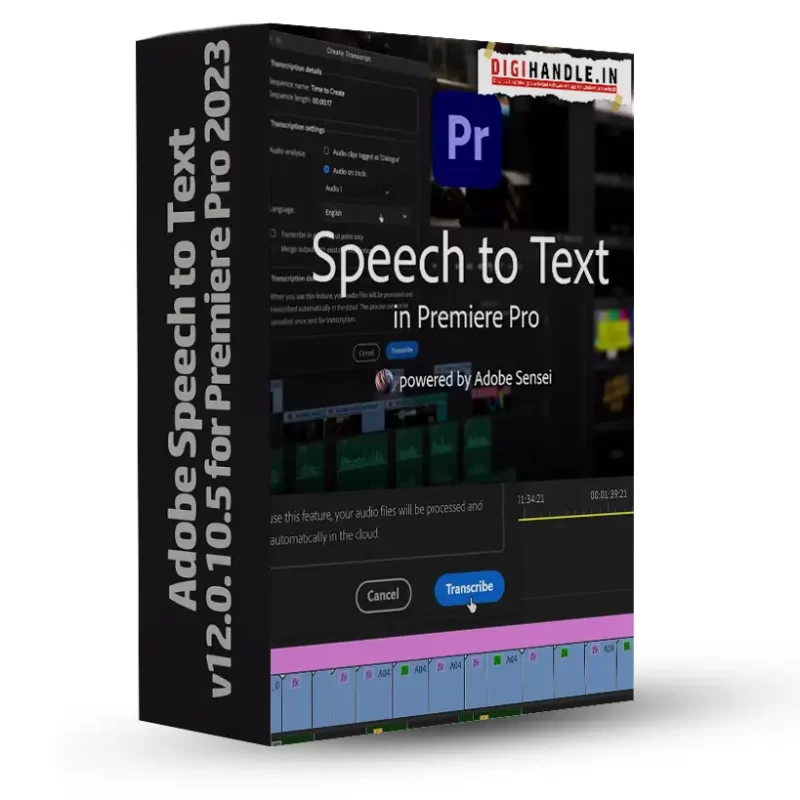 AdobeSpeechtoTextv12.0.10.5forPremierePro2023